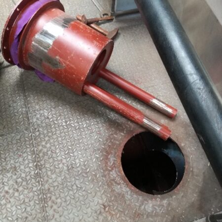 Fertigung eines Ersatzteils mit anschließendem Einbau in einen Gewebefilter Fertigung eines Ersatzteils mit anschließendem Einbau in einen Gewebefilter